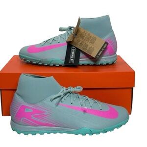 Nike Mercurial Superfly 10 Academy Tf Prism Pack Soccer Cleats FQ8331-301 Sz 12